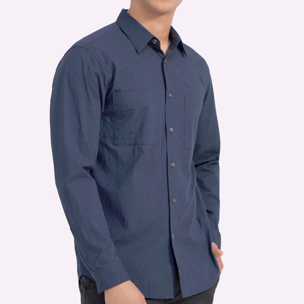 THEORY (L) Irving 2P Beige Stone Spring Ripstop - Picture 2 of 15